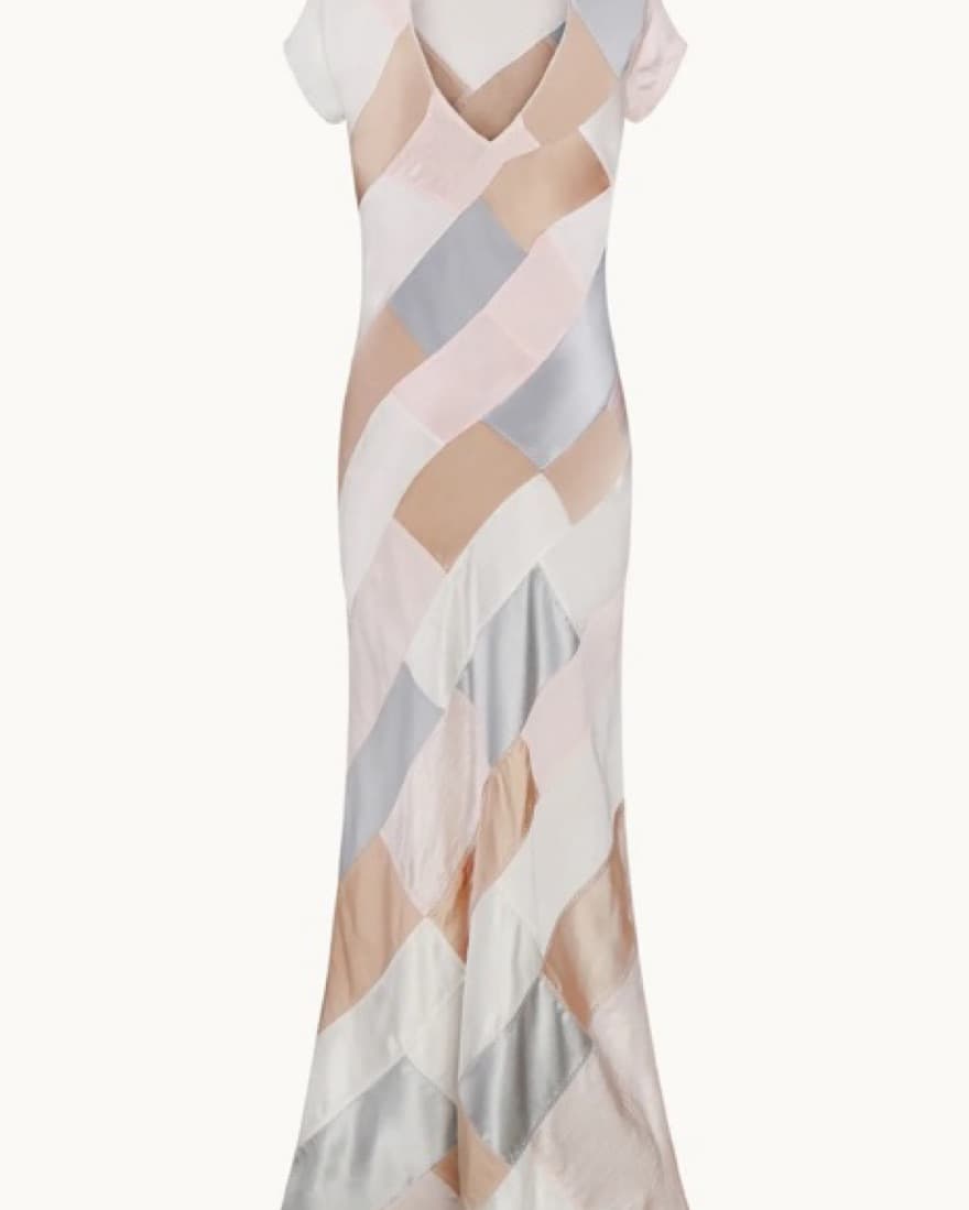 Anna October Patchwork Dress - S - Image 2