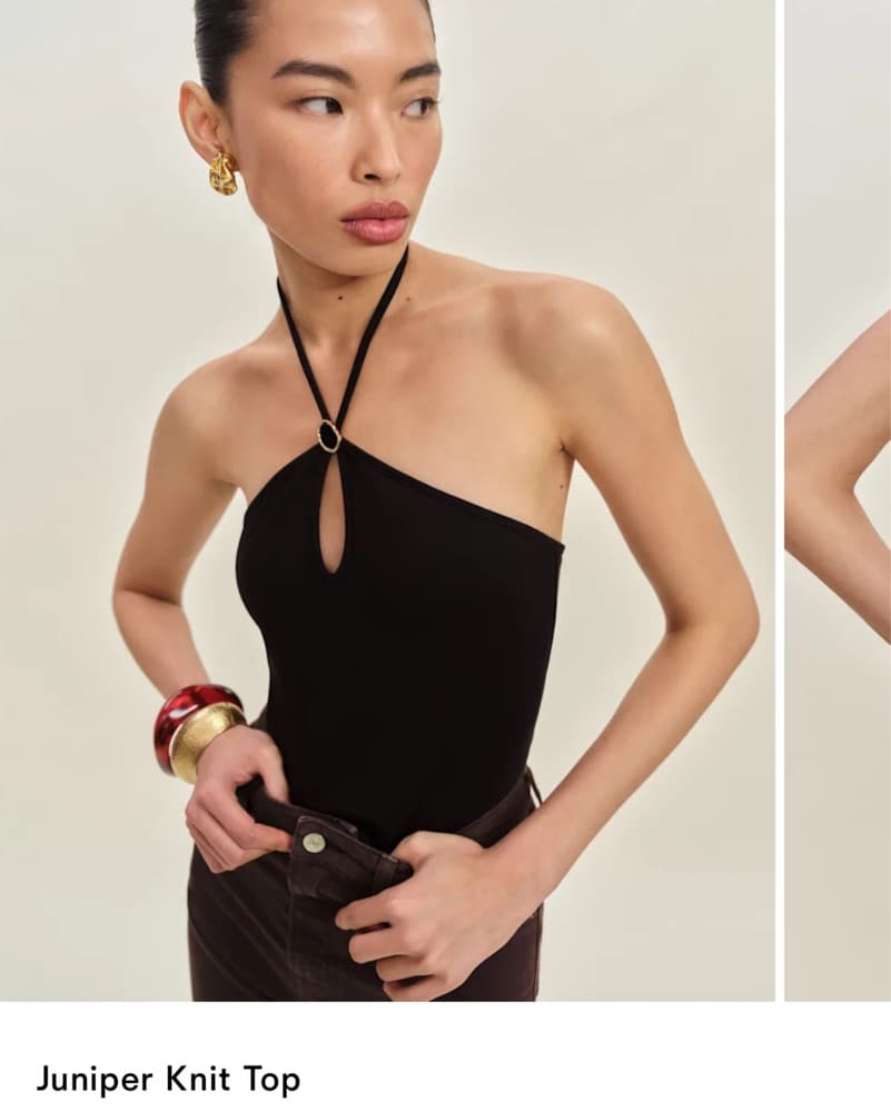 Reformation Juniper Knit Top - Image 1