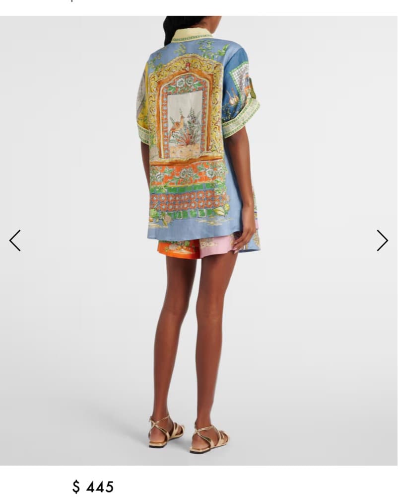 Alemais Short Slevee Button Down  - Image 2