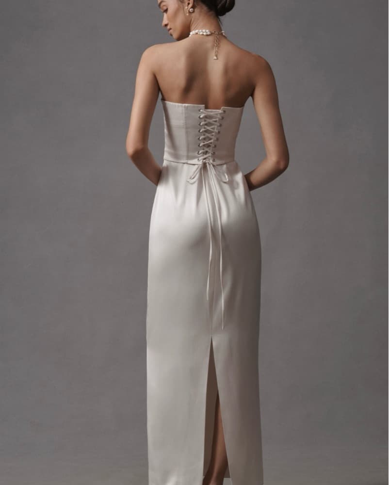 Reformation Ariyah Corset Maxi Dress - Image 2