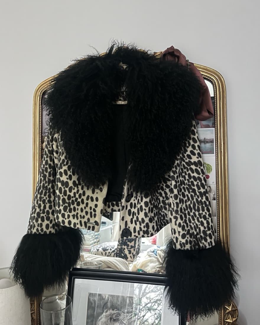 Charlotte Simone Cropped Penny Coat  - Image 3