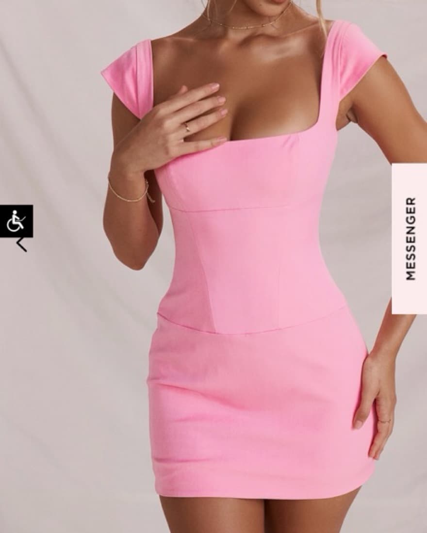 House Of CB Pink Dress - Image 1