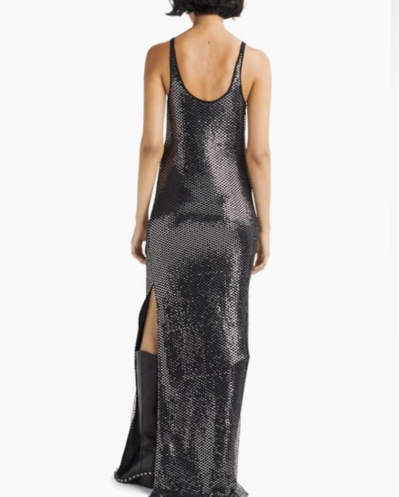 Shimmering Sequin Maxi Dress - Image 3