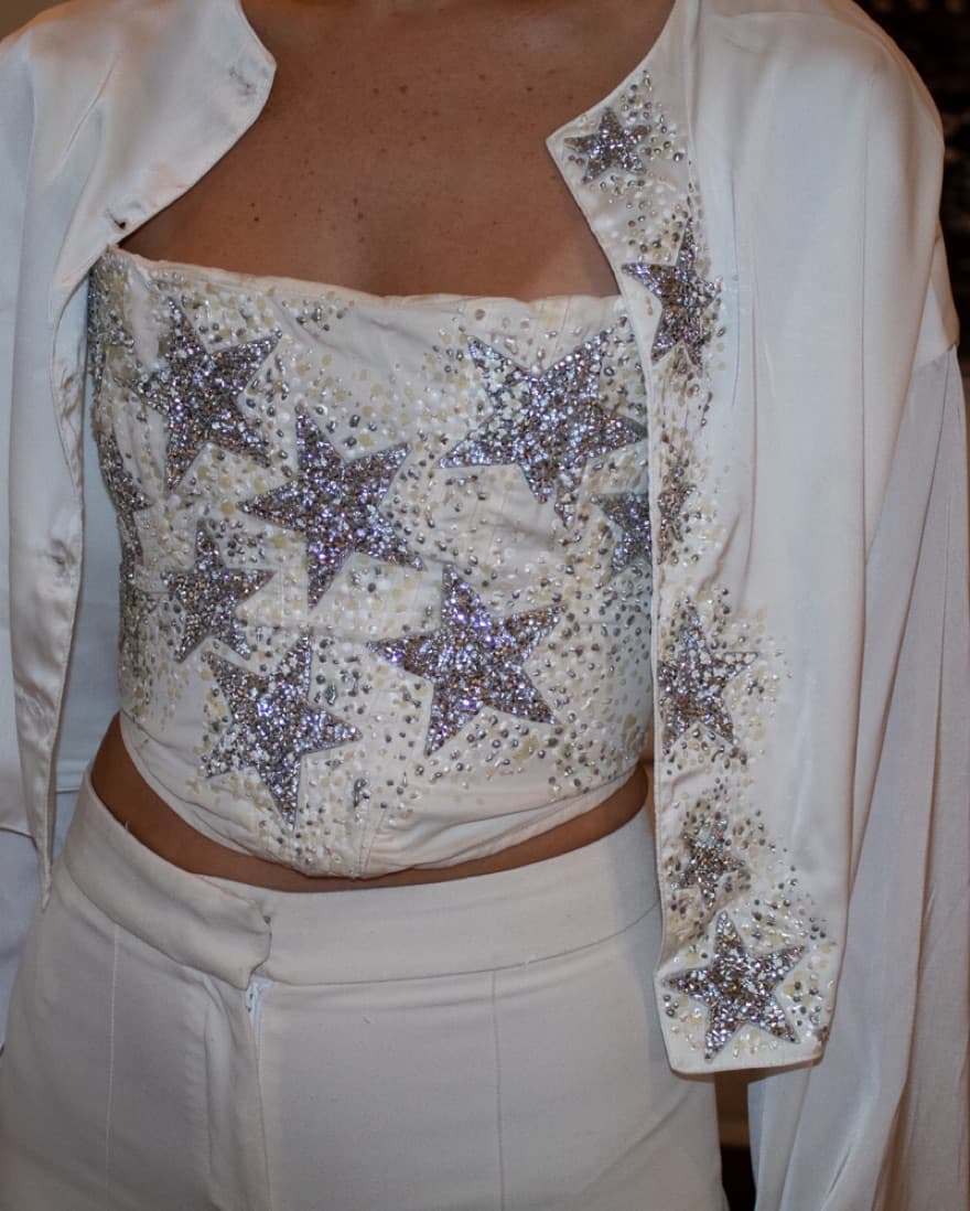 Star Corset And Cardigan - Image 4