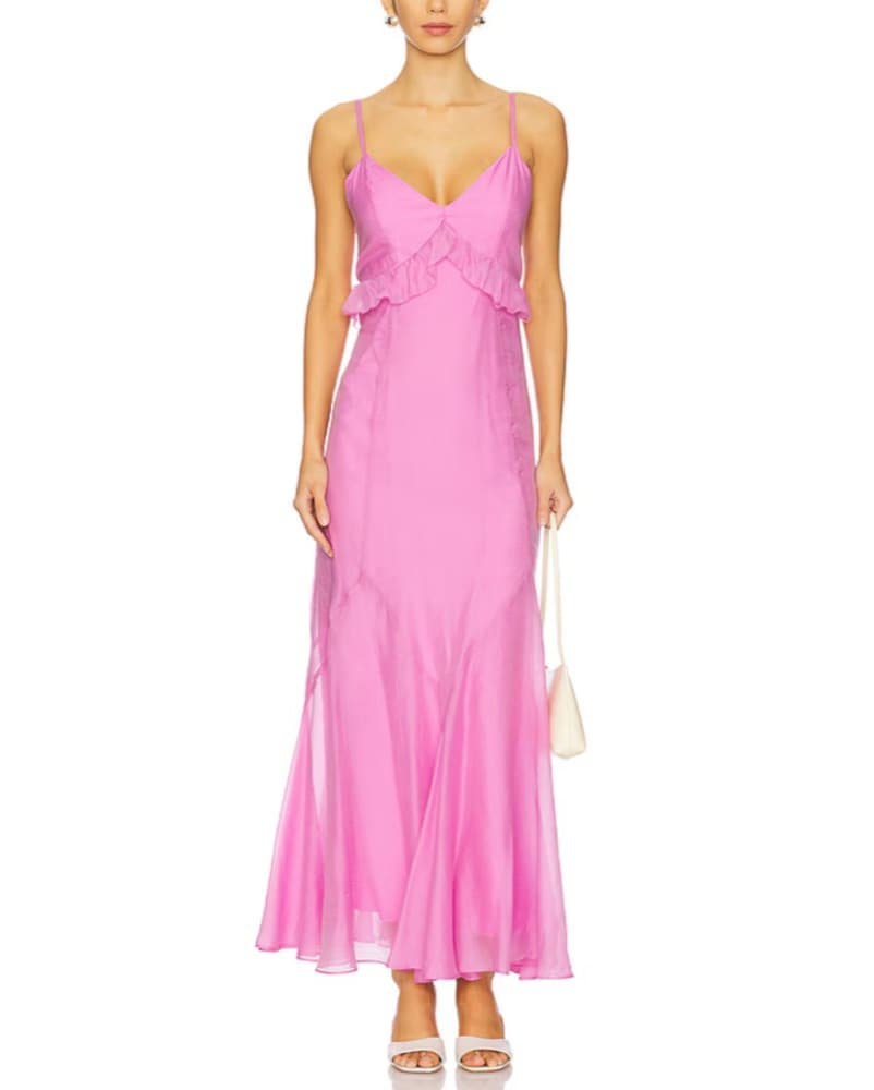 Gracie Dress in Tawny Pink - Image 1