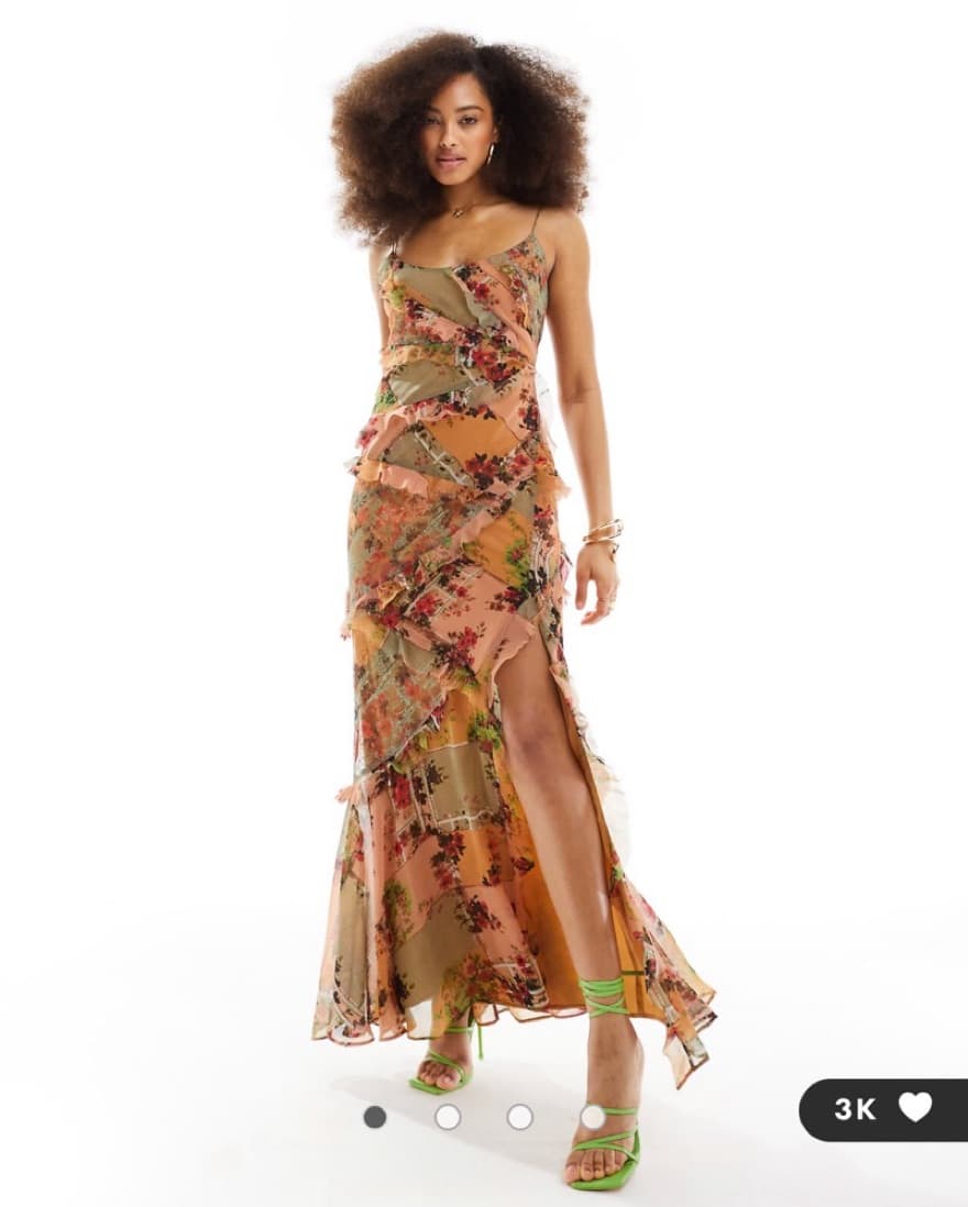 Bohemian Chich Maxi Dress - Image 3