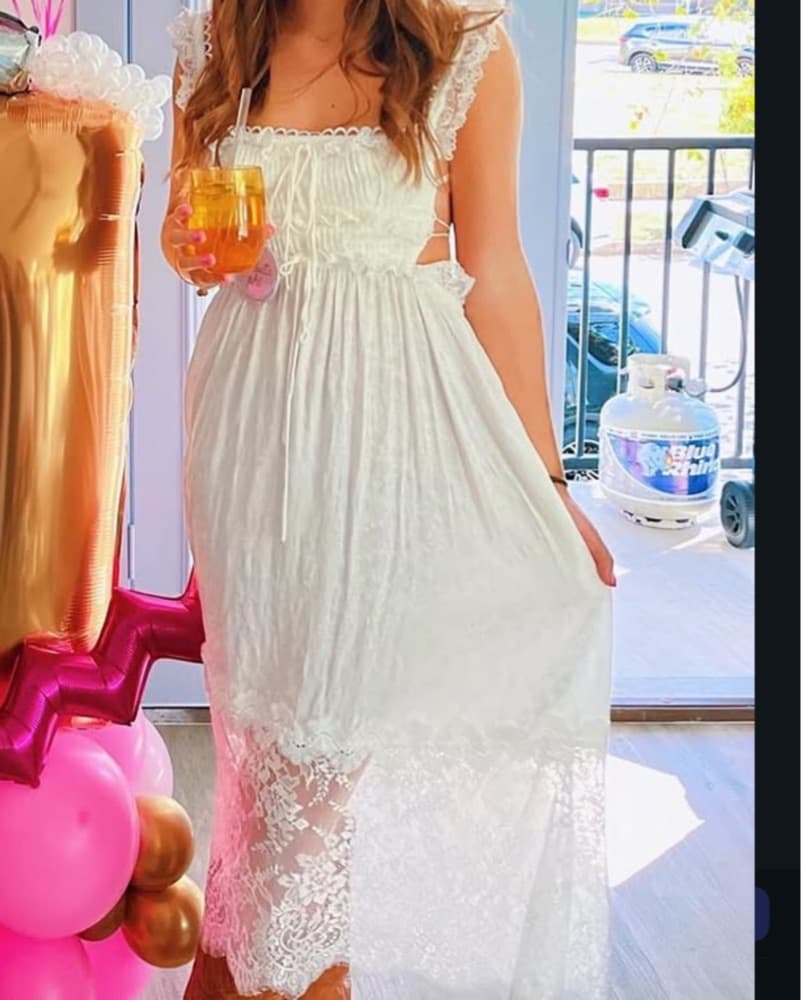 For Love And Lemons Deane Midi Dress - Image 3