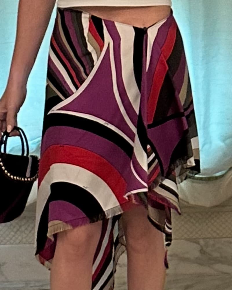 Pucci Geometric Print Sarong Skirt - Image 1