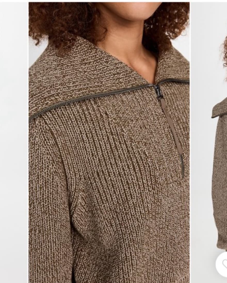 Varley Brown Sweater Size Medium - Image 5