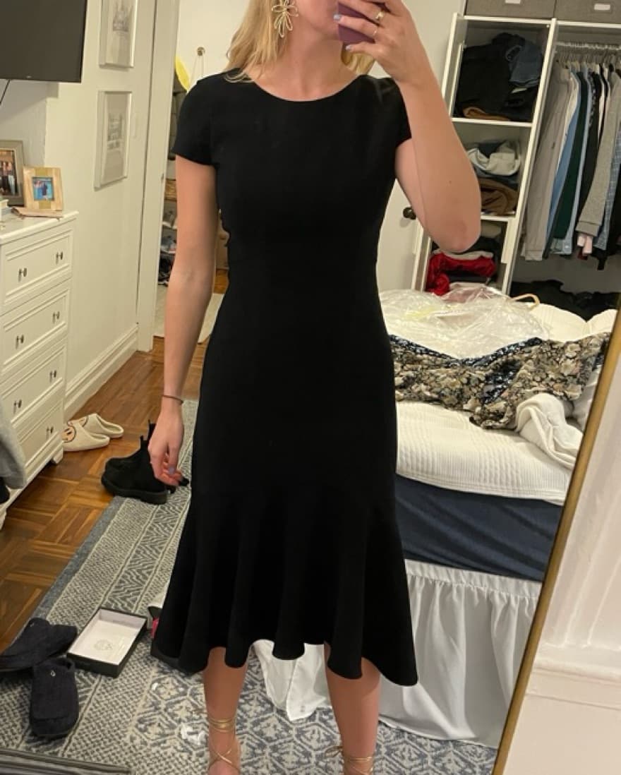 cute white flowy dress Mood Shift in – Impressions Online Boutique Color:Raw Rubino gameday26 wide sleeves and a Topshop - Denim Midi