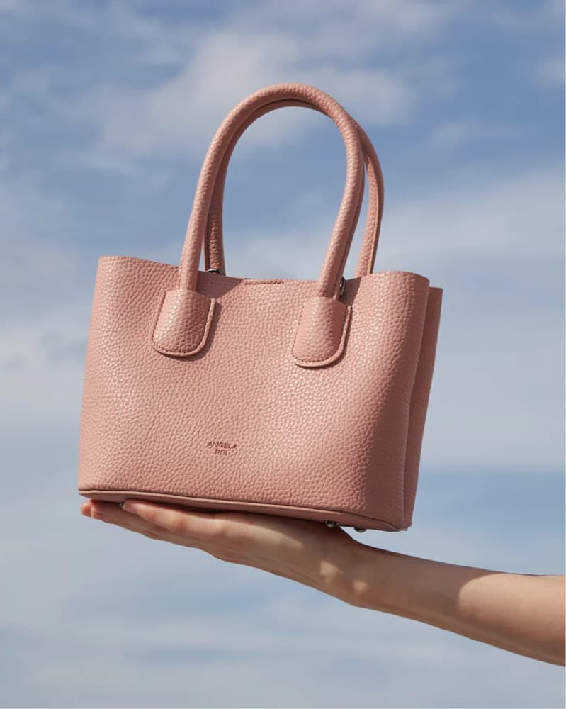 Stylish Blush Micro Bag - Vegan Leather - Image 2