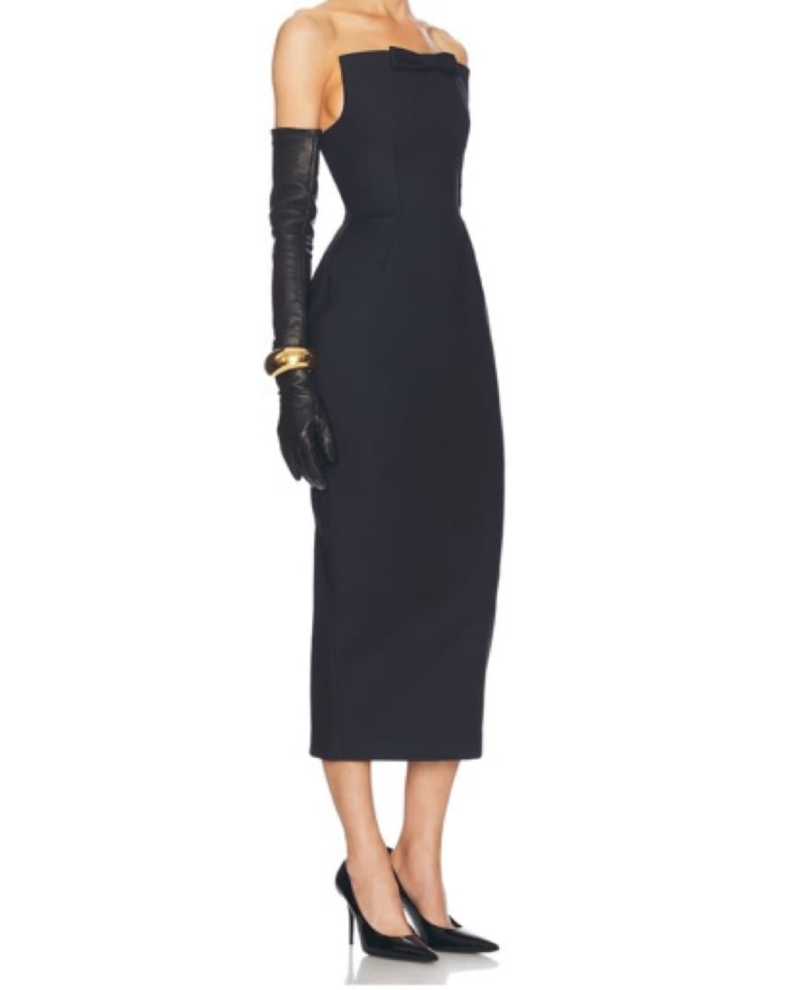 HELSA S CURVE DRESS WITH BOW - Image 2