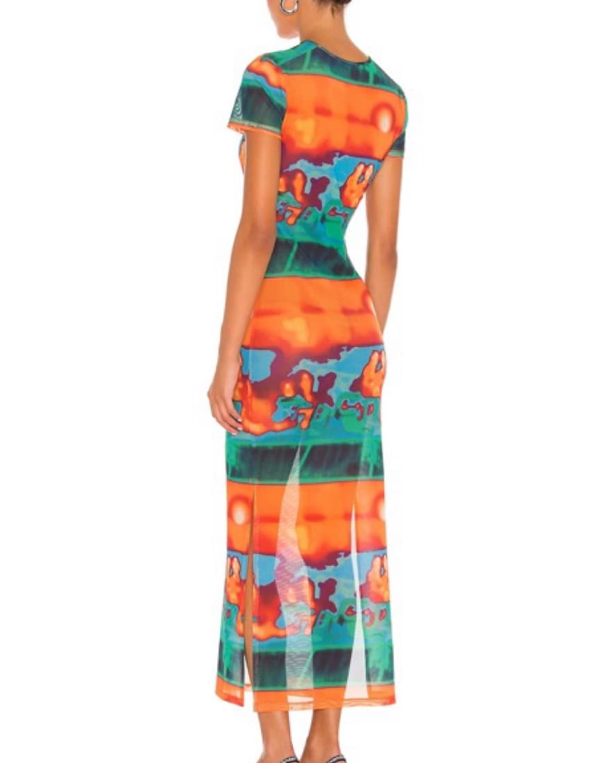 Miaou Billie Dress in Thermal - Image 4