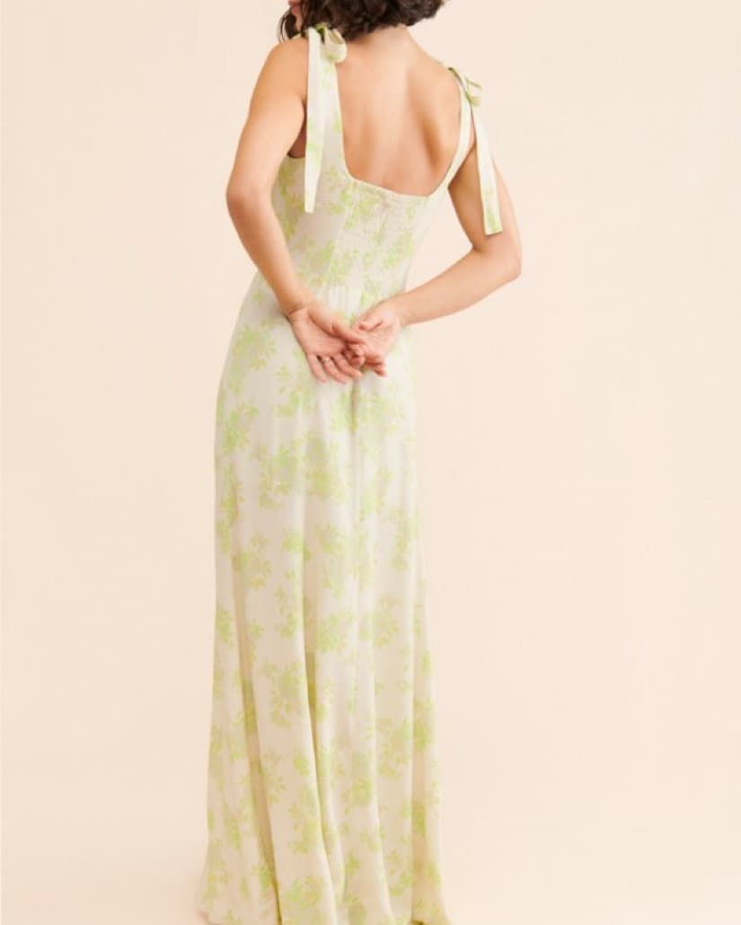 Tie Strap Maxi Dress - Image 2
