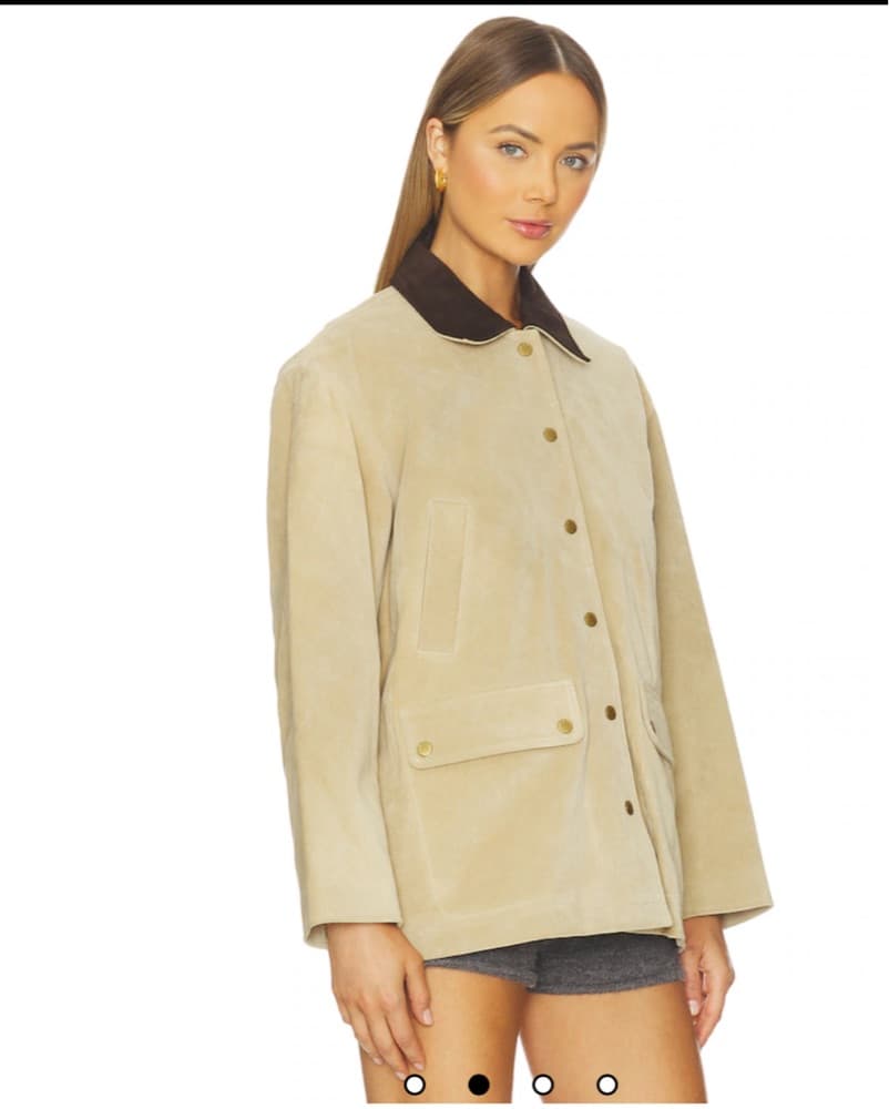 Rag & Bone Cassidy Calf Suede Jacket - Image 2