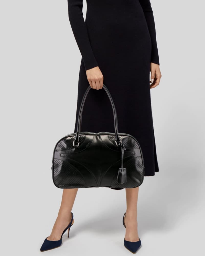 PRADA Black Drive Bag - Image 2