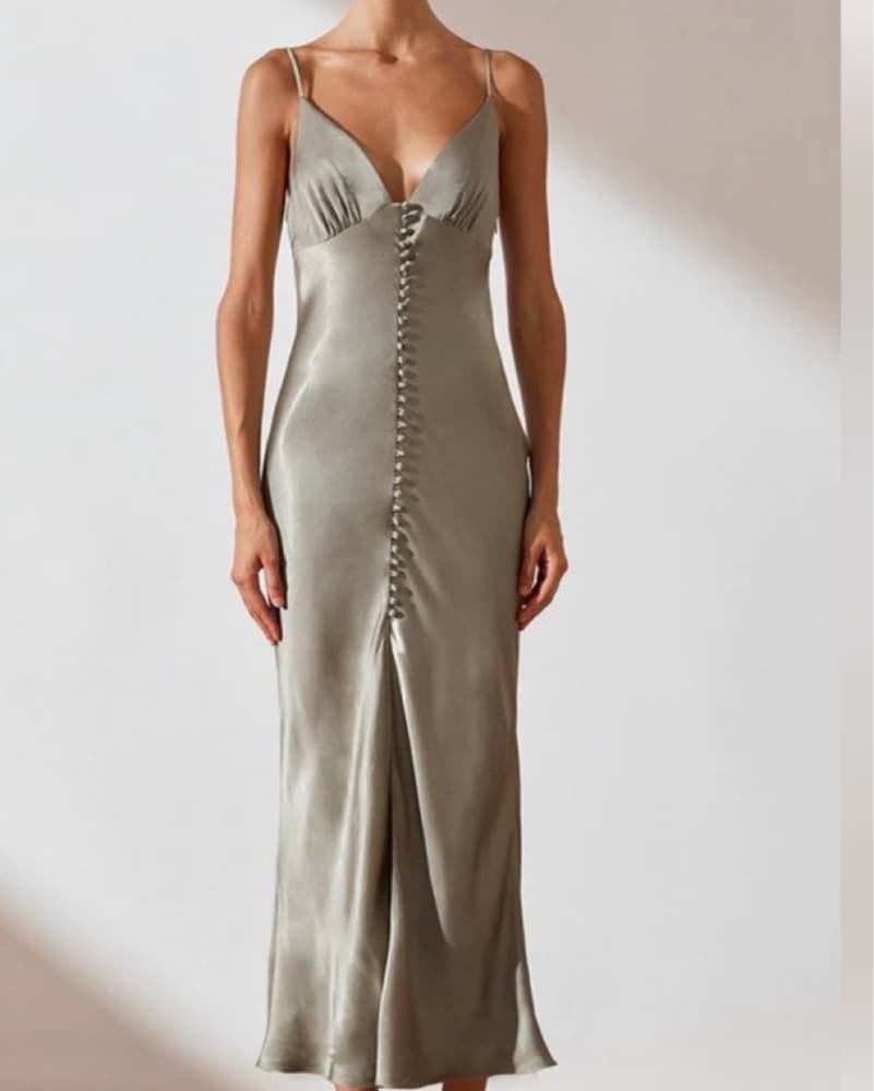 Shona Joy La Lune bias Slip Dress - Image 1