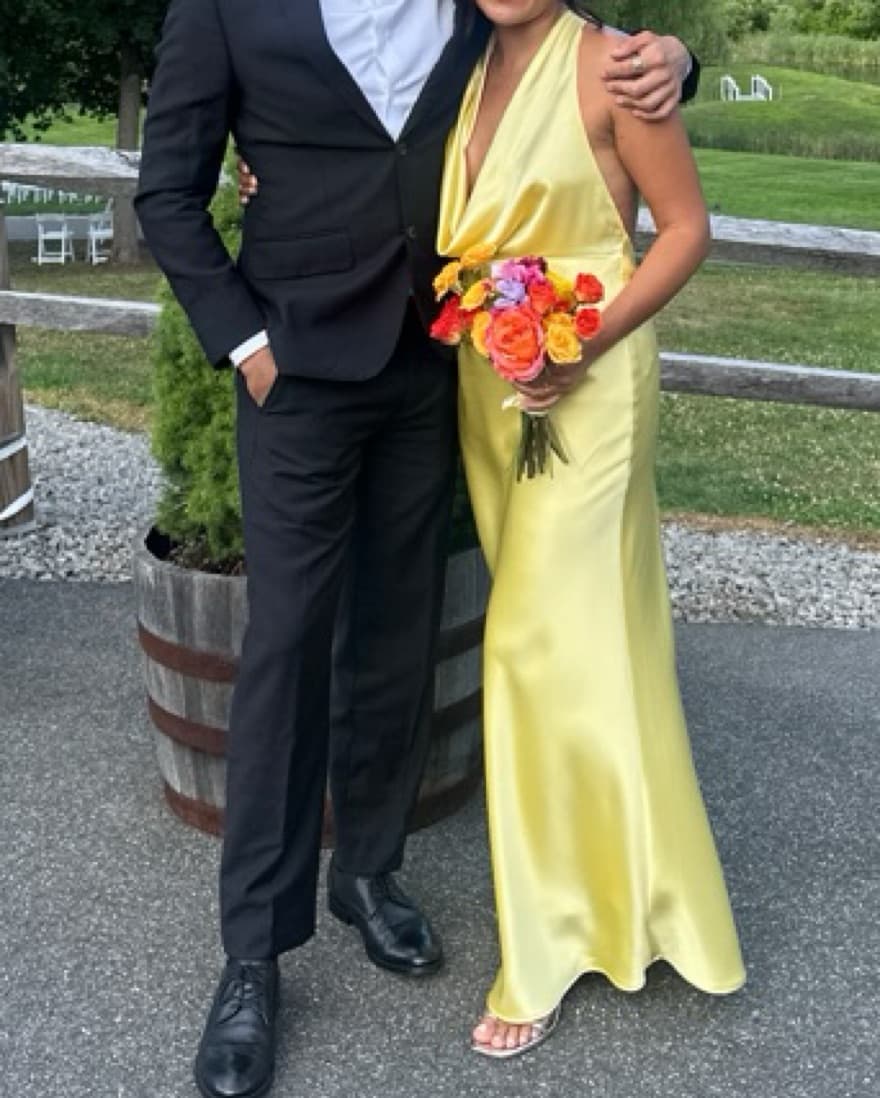 Sau Lee Pearl Satin Gown - Image 4