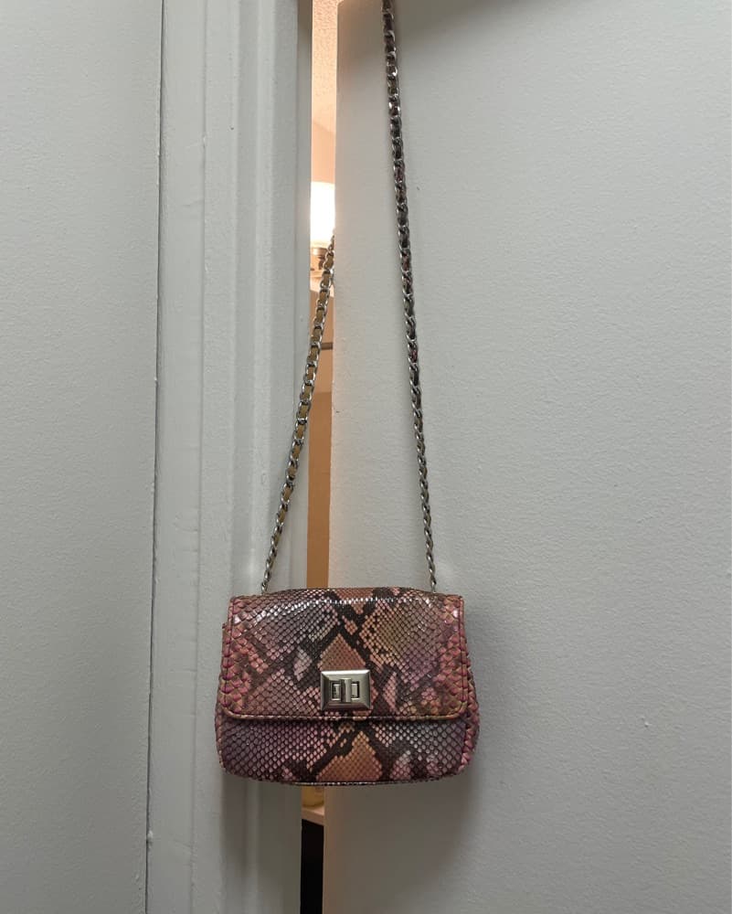 Real Python Bag From Italy - Image 1