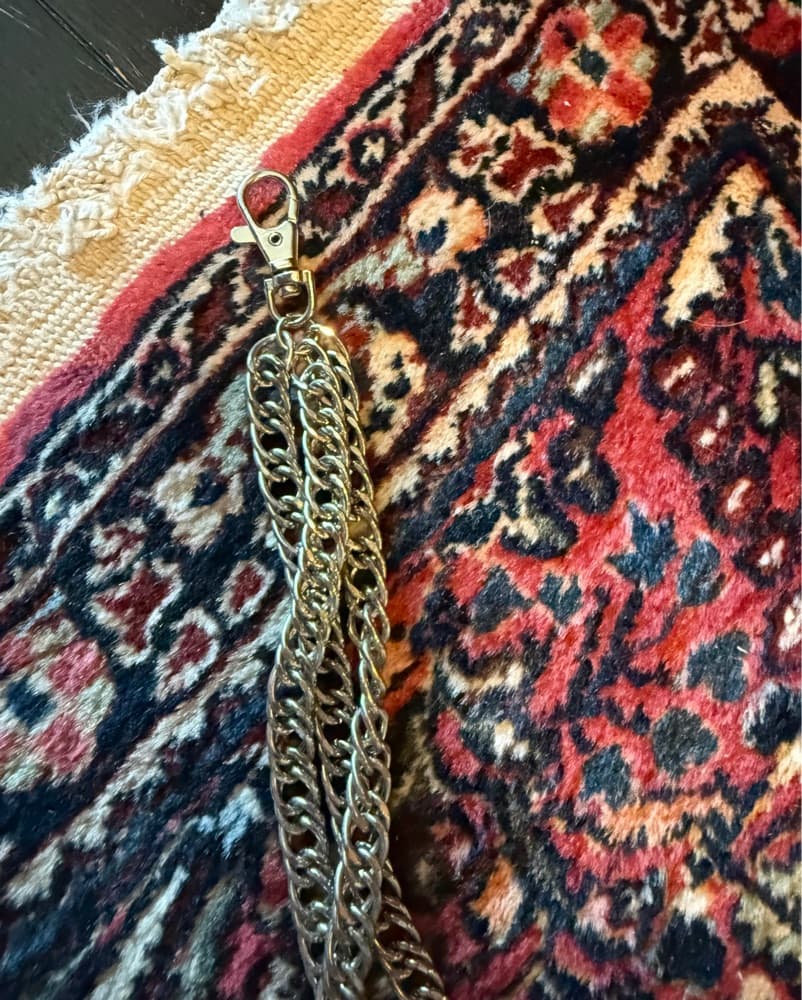 Bold and Chic Silver Wallet Chains - Image 4