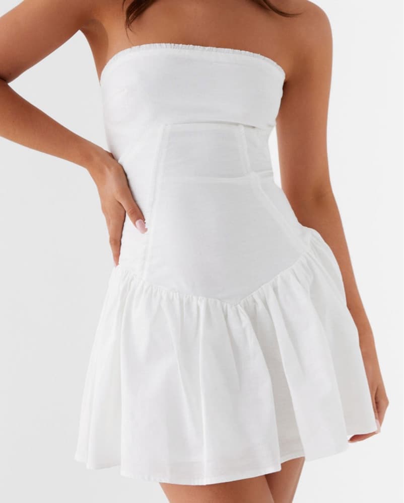 Peppermayo Larine Linen mini dress - Image 1