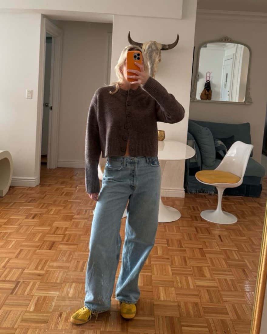 Brown Cardigan - Image 2
