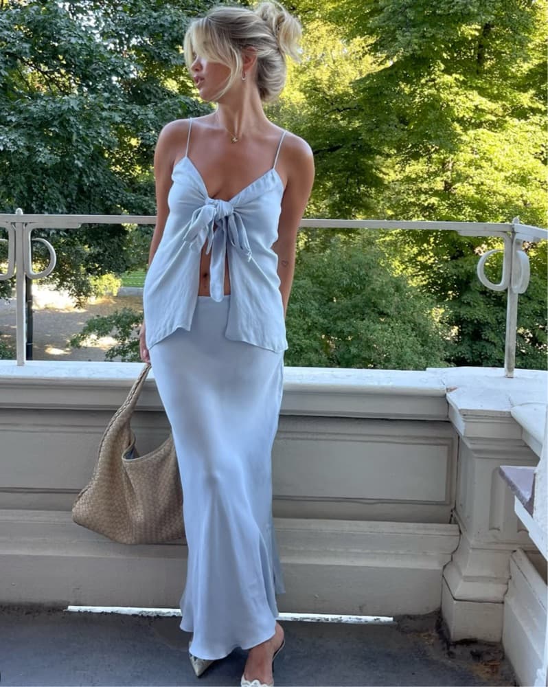 Djerf Avenue Baby Blue Set  - Image 1