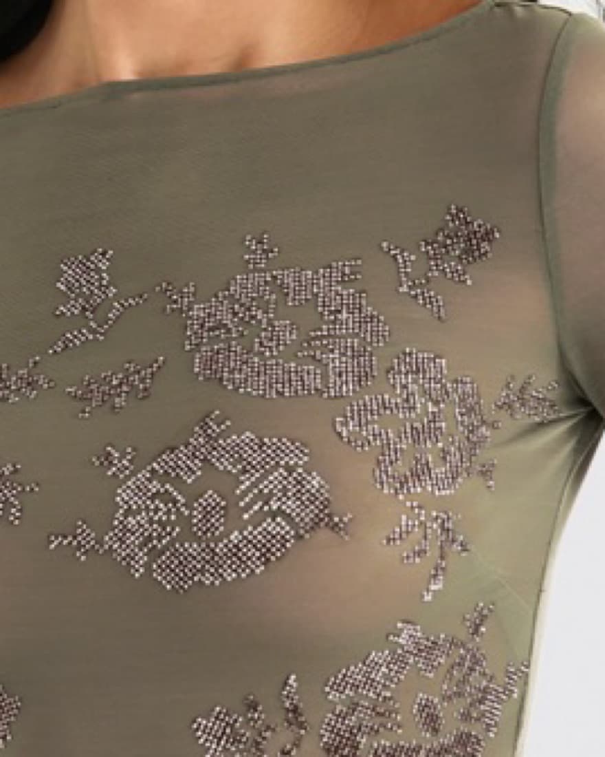 House Of Cb Mesh Top - Image 4