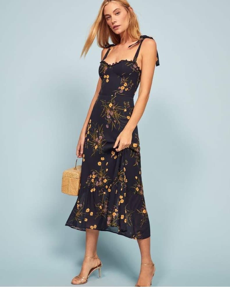 Reformation Nikita Midi Dress - Image 1