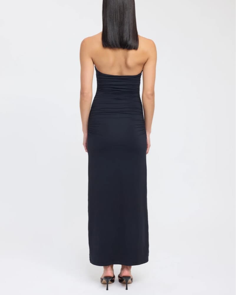 Kookai Black Hailey Halter Dress - Image 2