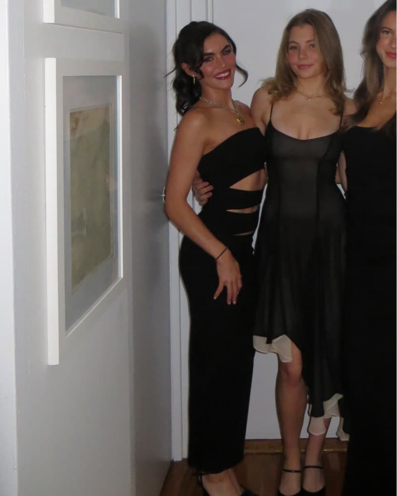 Black Zara Long Dress - Image 2