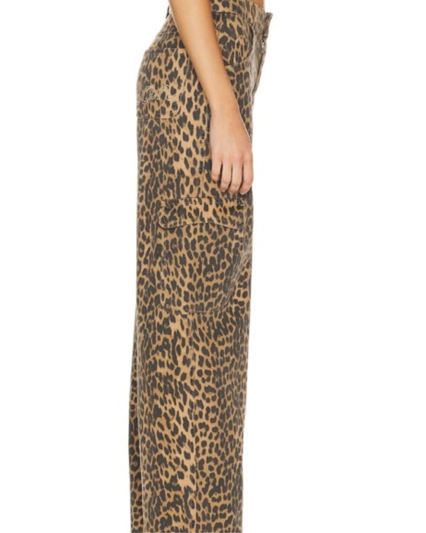 Dion Cargo Jean In Leopard - Image 2
