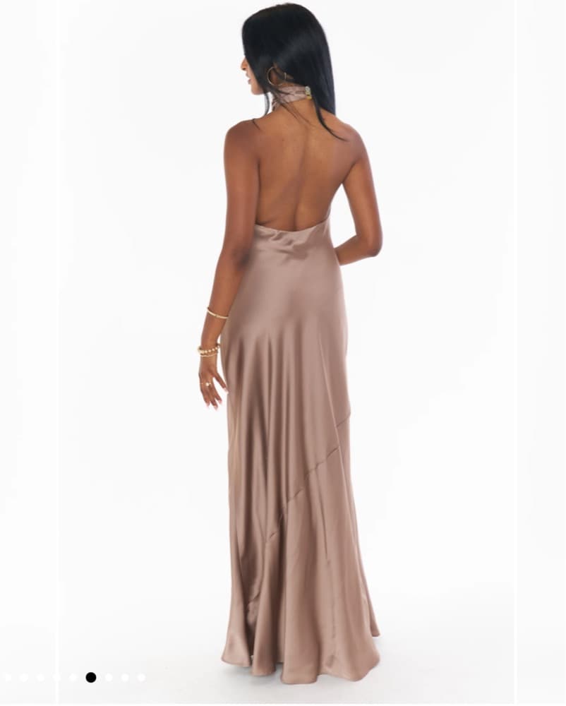 Jasmine Halter Maxi Dress - Image 2
