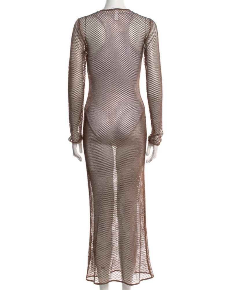 Jonathan Simkhai Mesh Coverup  - Image 4