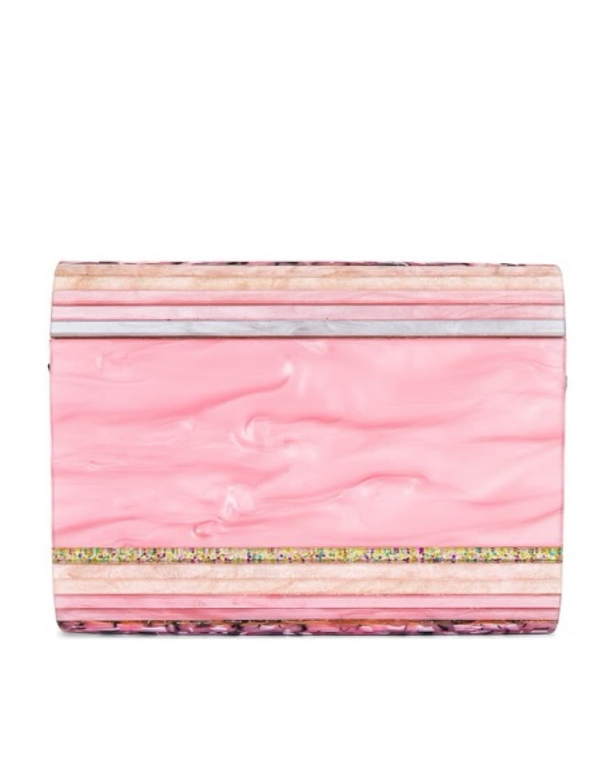 Olga Berg Rainbow Box Clutch  - Image 2