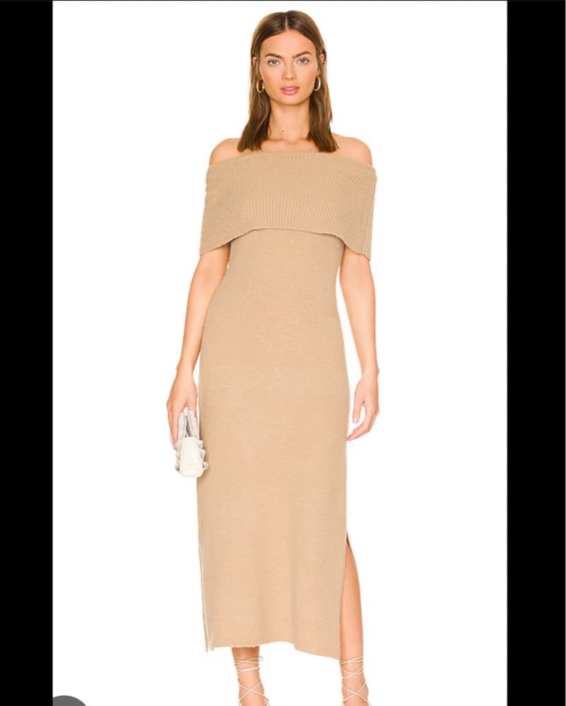 Chic Ribbed Knit Maxi Dress - Image 3