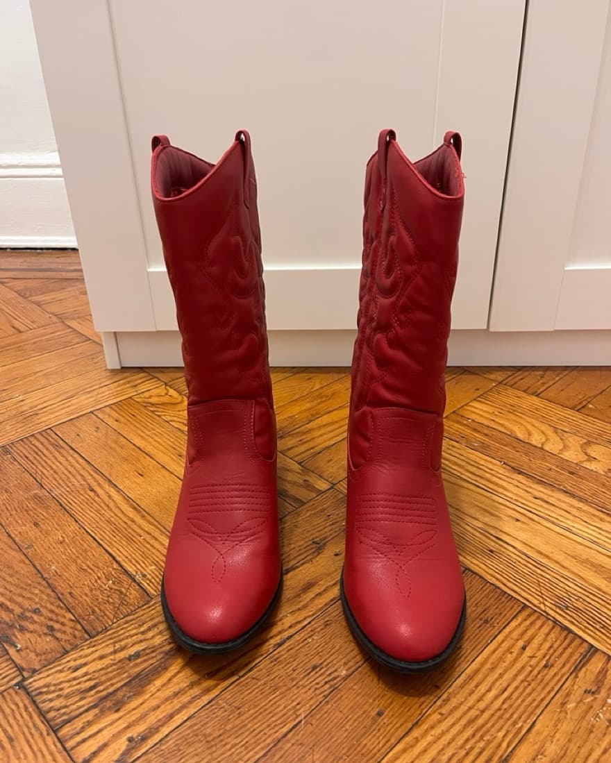 Red Cowboy Boots - Image 3