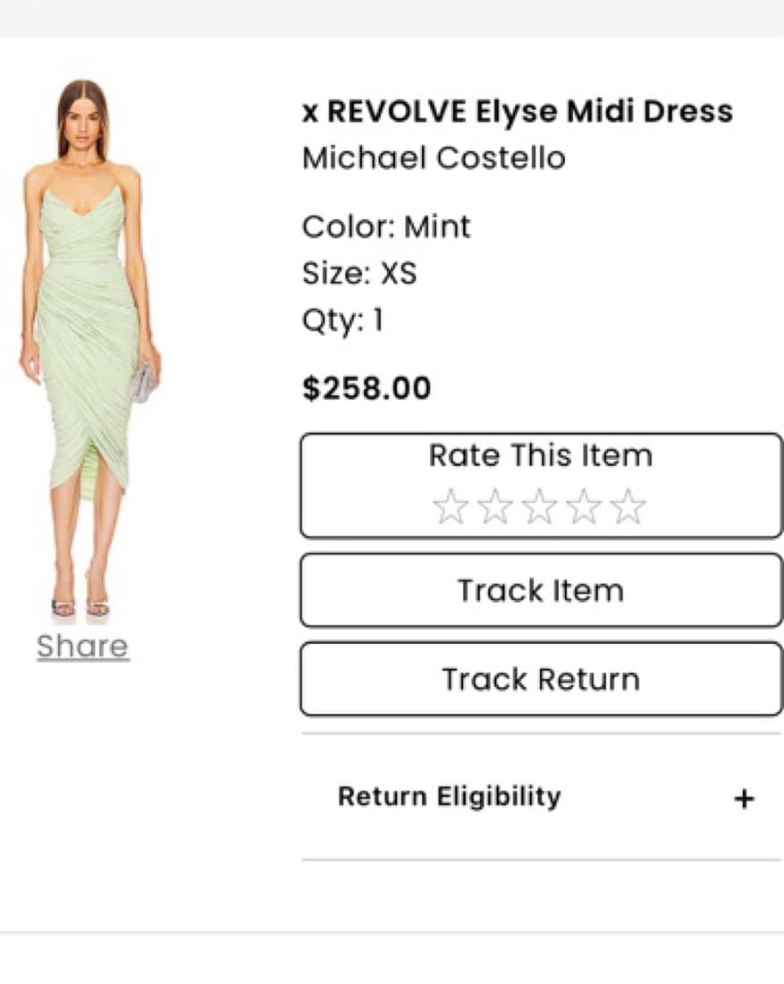 Michael Costello X Revolve Midi Dress - Image 4