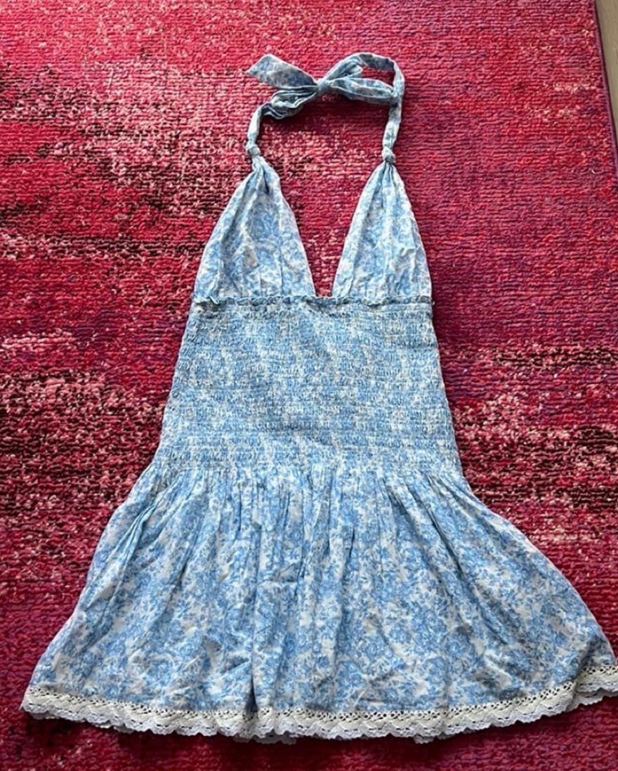 Loveshackfancy Louisetta Halter Mini  - Image 3