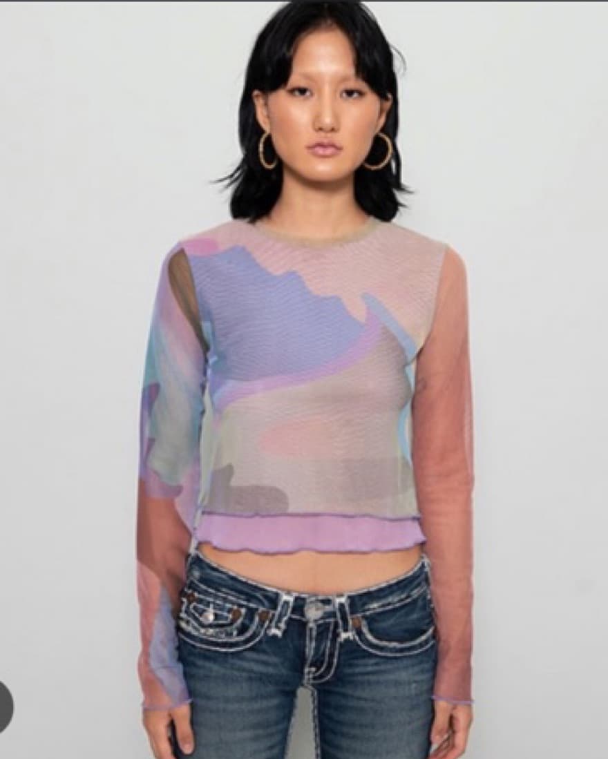 Expired Girl Mesh Top - Image 1
