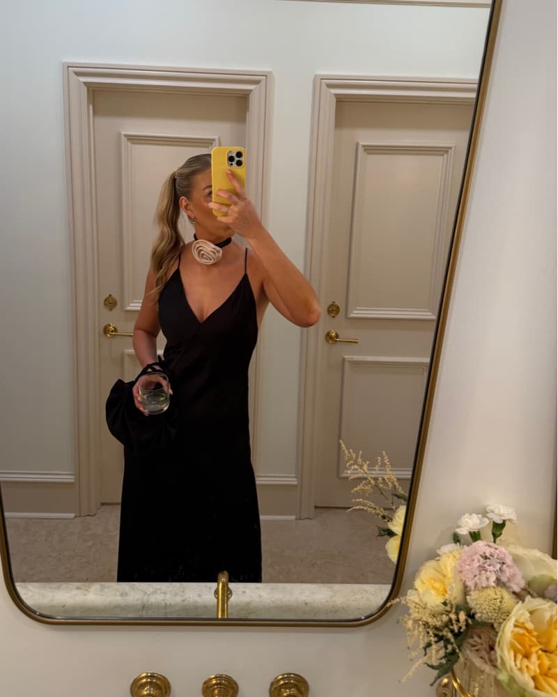 Ramy Brook Black Gown - Image 3