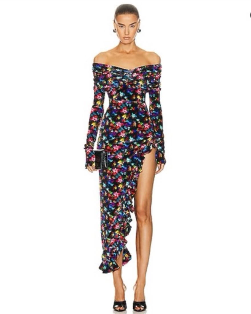 SIEDRES LINNI Assymetrical Dress - Image 2