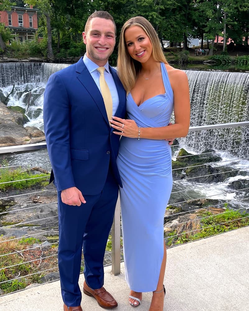 Norma Kamali X Revolve Blue Dress - Image 2