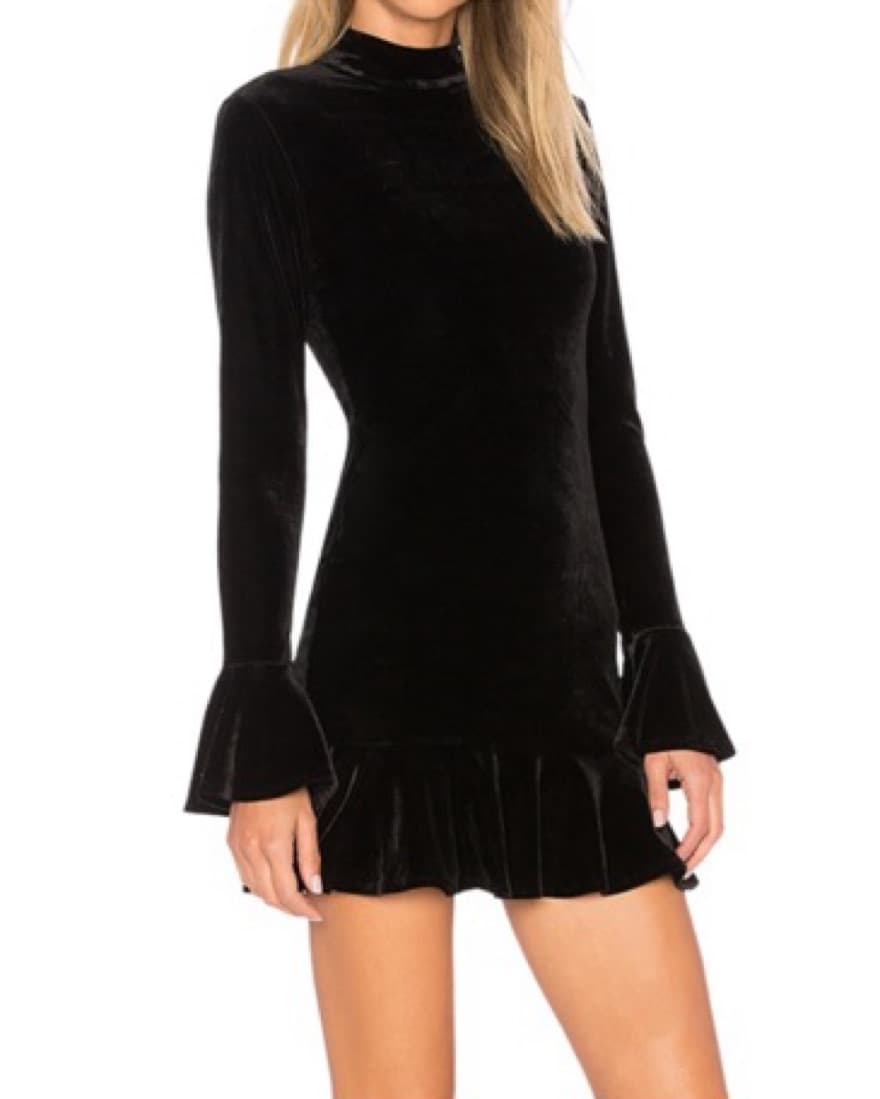 Lovers & Friends X Revolve Velvet Dress - Image 1
