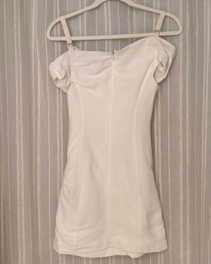 Jacquemus La Robe Foglio White Dre - Image 5