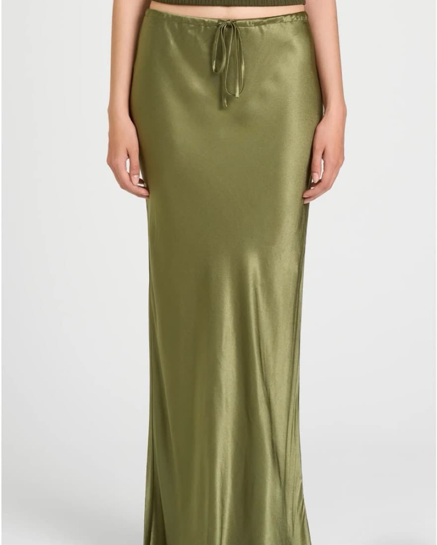 Finley Satin Skirt - Image 2