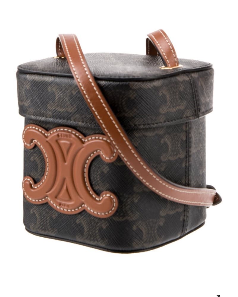CELINE Triomphe Mini Box Bag - Image 5