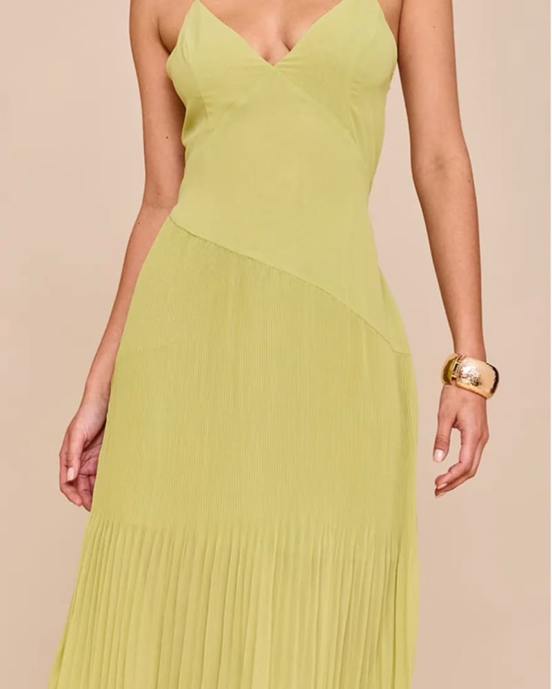 Green Maxi Dress - Image 3