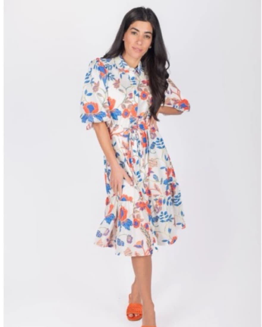 Floral Midi Dress Size Xl - Image 1
