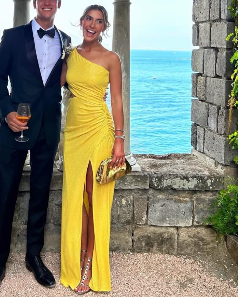 Ramy Brook Yellow Gown - Image 1